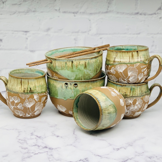 Local Ceramic Artist Plays with Color and Pattern