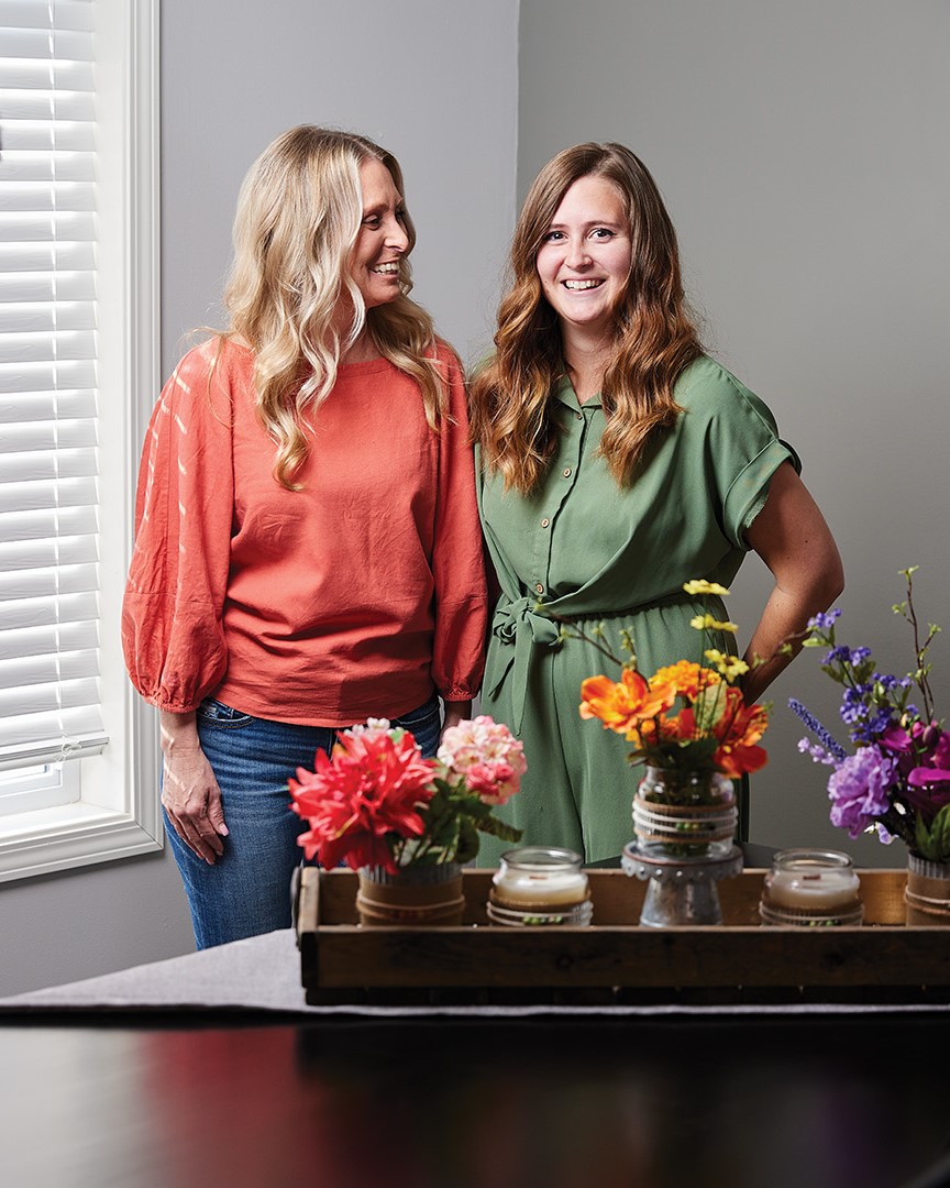 Founders of Blooming Brightly Co