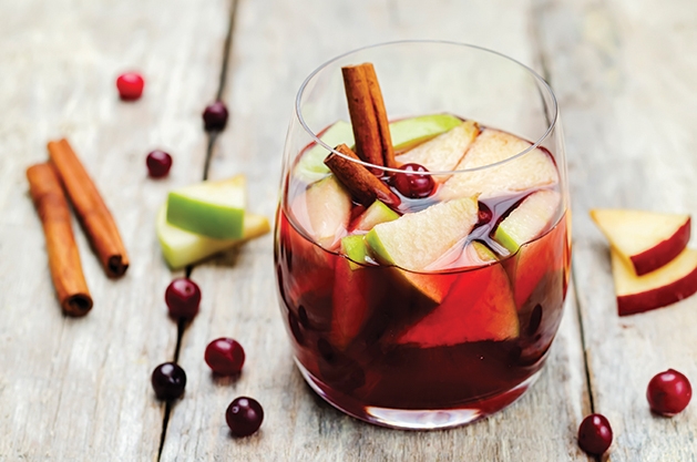 Get Ready for Fall with Cranberry Apple Rosé Sangria