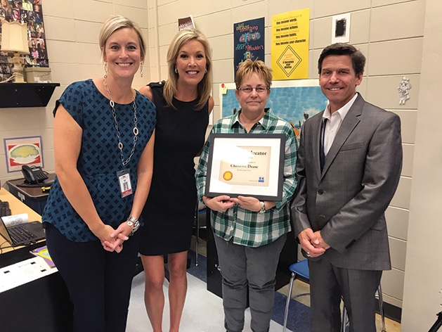 Woodbury High School Teacher Receives WCCO’s Excellent Educator Award