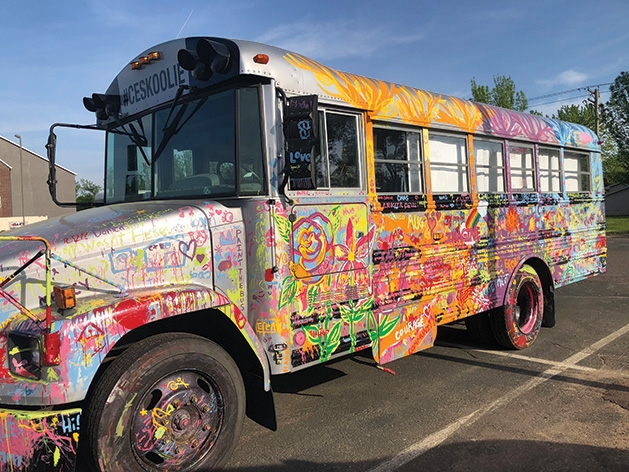 SoWashCo Cares Skoolie Bus Brings the Community Together