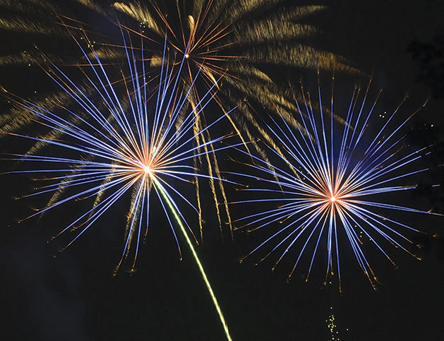 A shot of fireworks in Woodbury. This photo won third place in the Activities & Events category of the 2019 Focus on Woodbury photo contest.