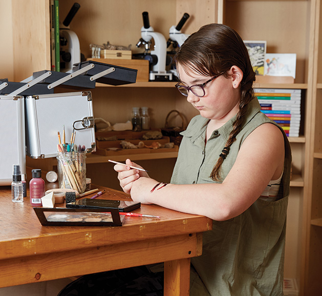 Amy Marotz's son and daughter have time each day for passion projects.