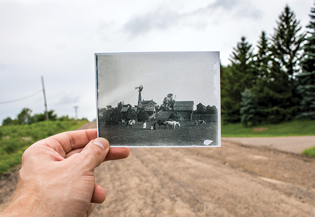 Carl F. Scholma's farm in 1888 is the current site of the Wedgewood development and Prestwick Golf Course