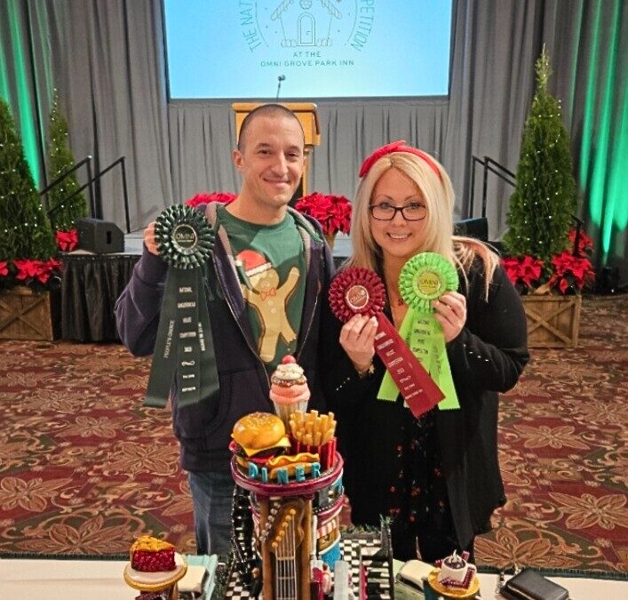 Jessica Frost Wins Big at the National Gingerbread House Competition