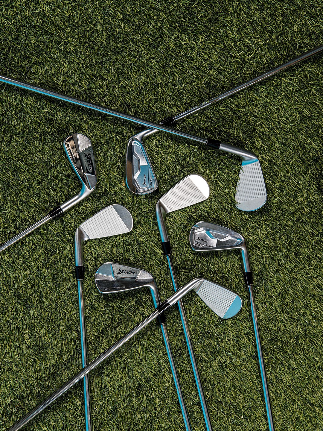 Srixon irons, a go-to for Eric Rislove.