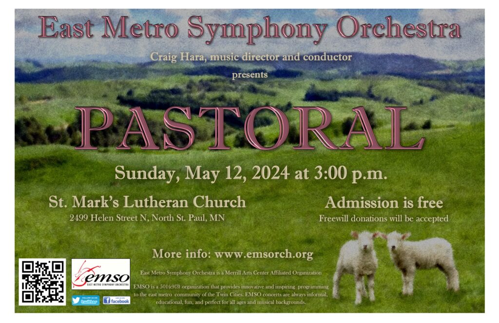 East Metro Symphony Orchestra presents Pastoral