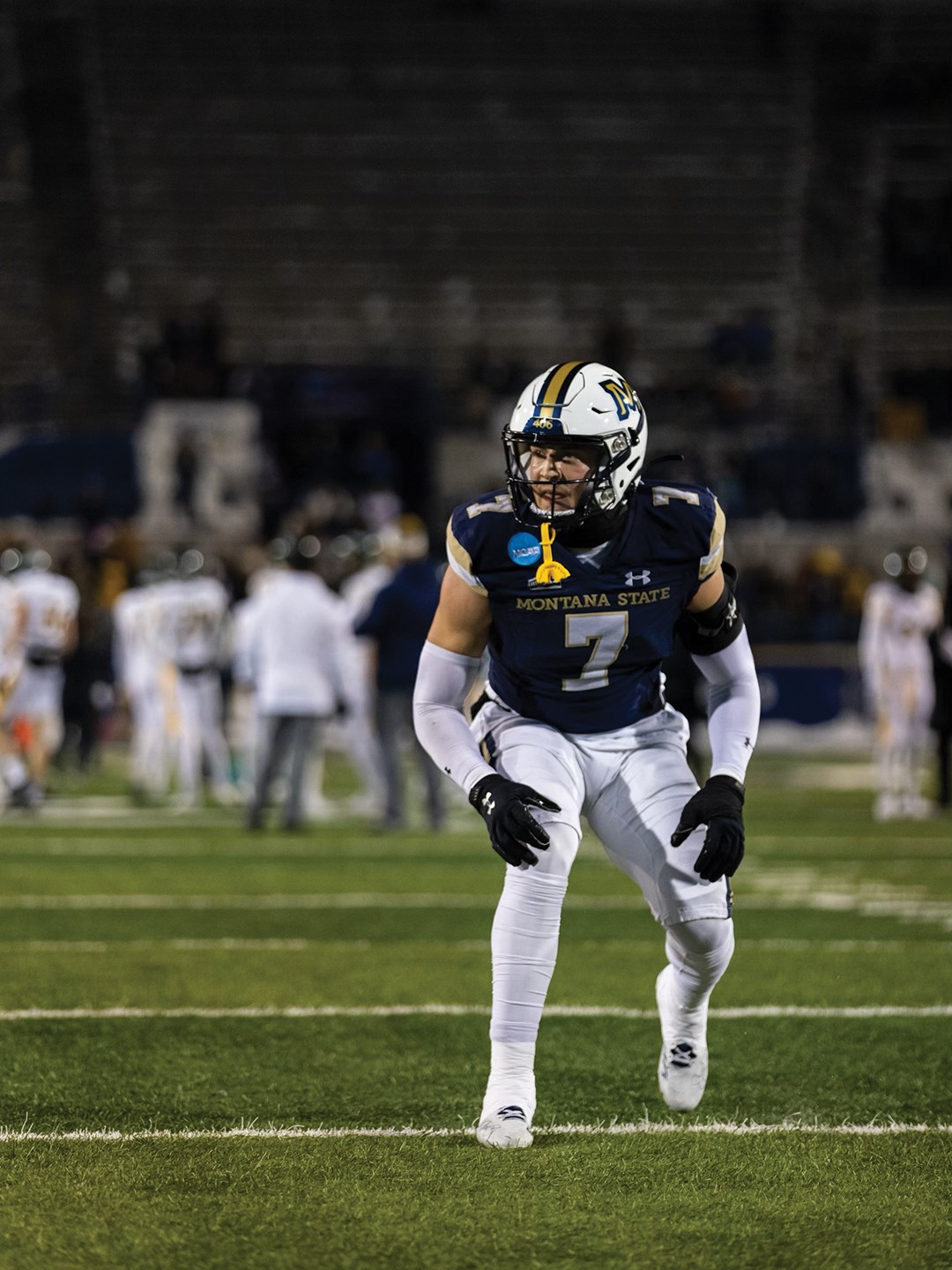 Ty Okada during his time with the Montana State Bobcats.