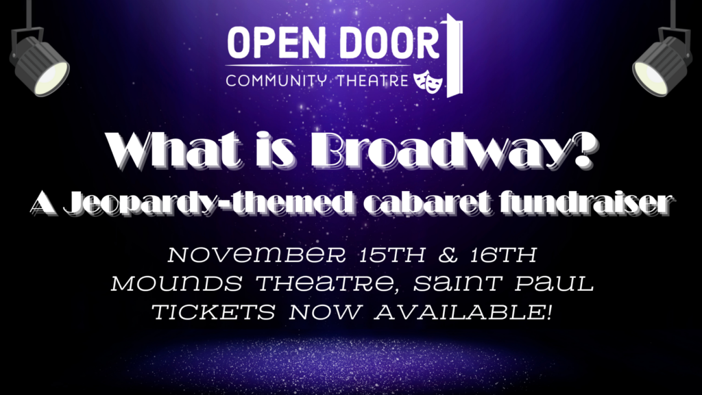 What is Broadway? A Jeopardy Themed Cabaret Fundraiser