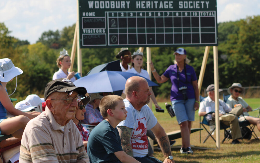 Woodbury Heritage Society Hosts Vintage Baseball Game