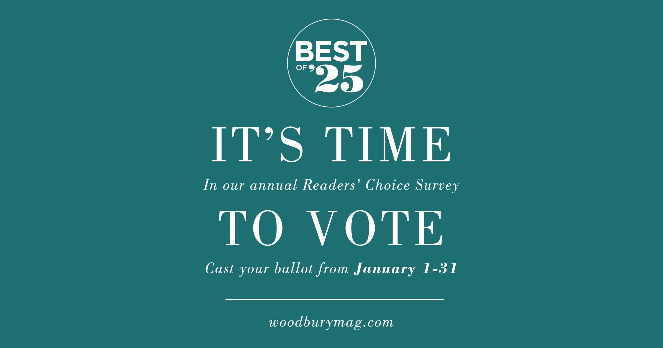 Best of Woodbury 2025 Voting