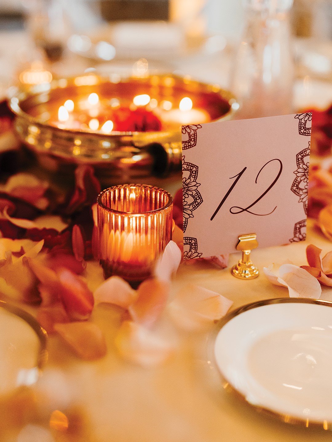 Wedding Table Detail