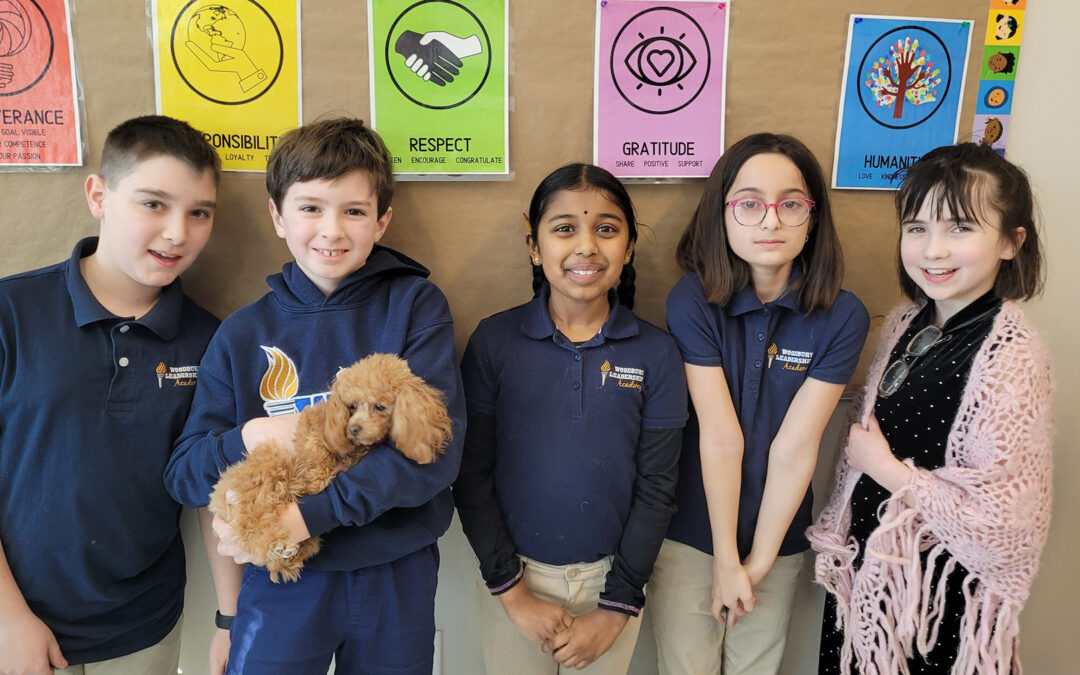 Woodbury Leadership Academy Partners with Coco’s Heart Dog Rescue