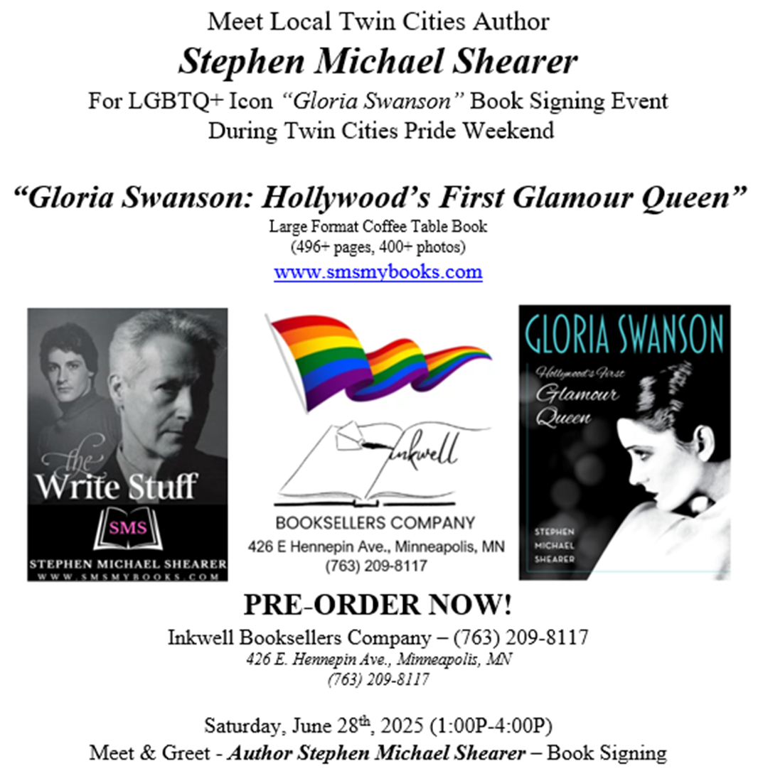 Author Stephen Michael Shearer Book Signing Event at Inkwell Booksellers