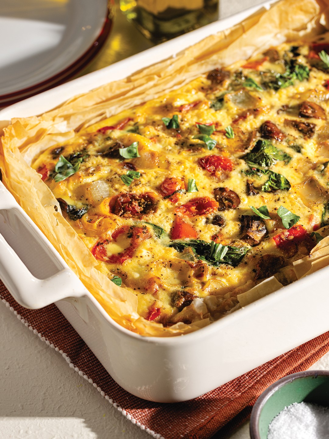 Mediterranean Egg Bake