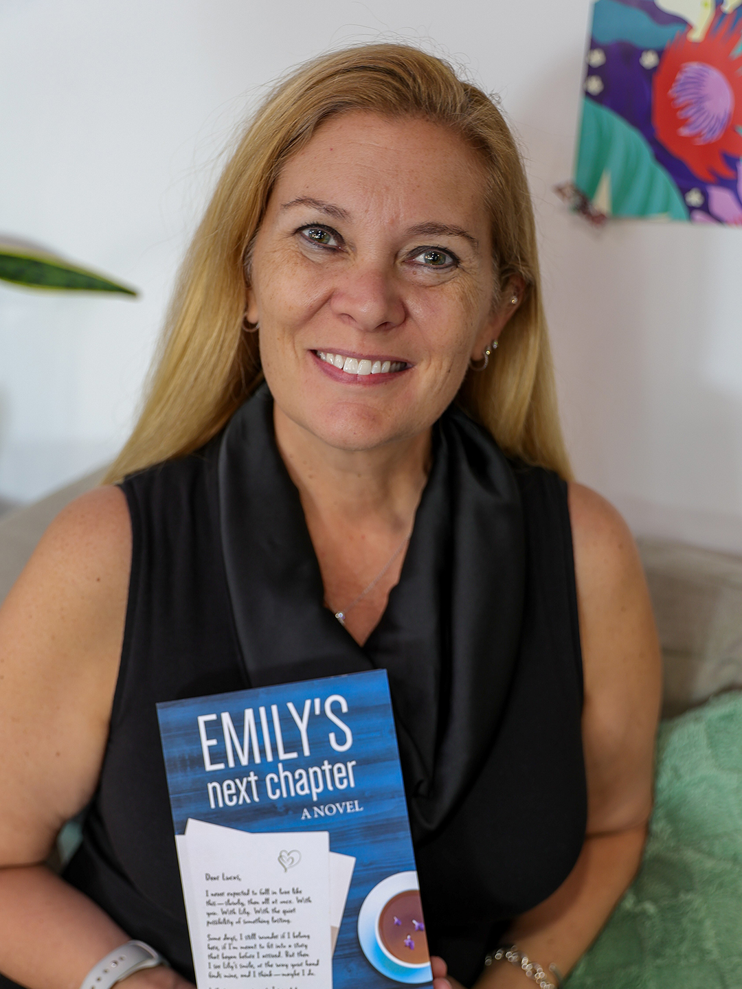 Author Ann Schreiber with new Novel Emily's Next Chapter