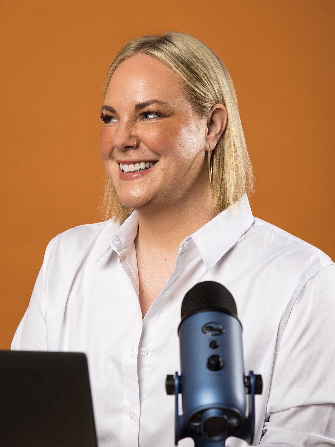 Podcast Host Angela Harder