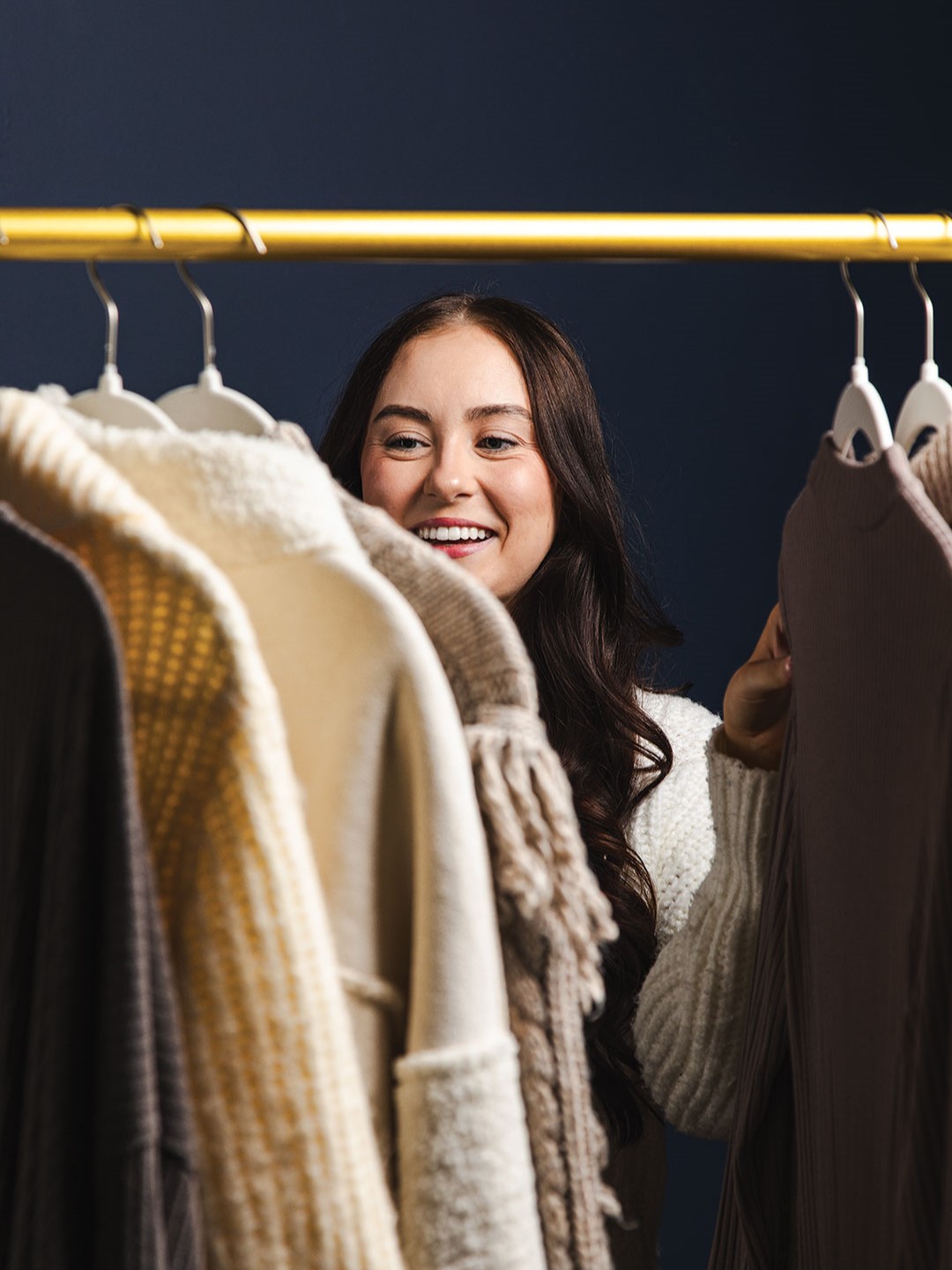 Revamp your fall wardrobe with an array of textures and styles from one of Woodbury’s local boutiques.