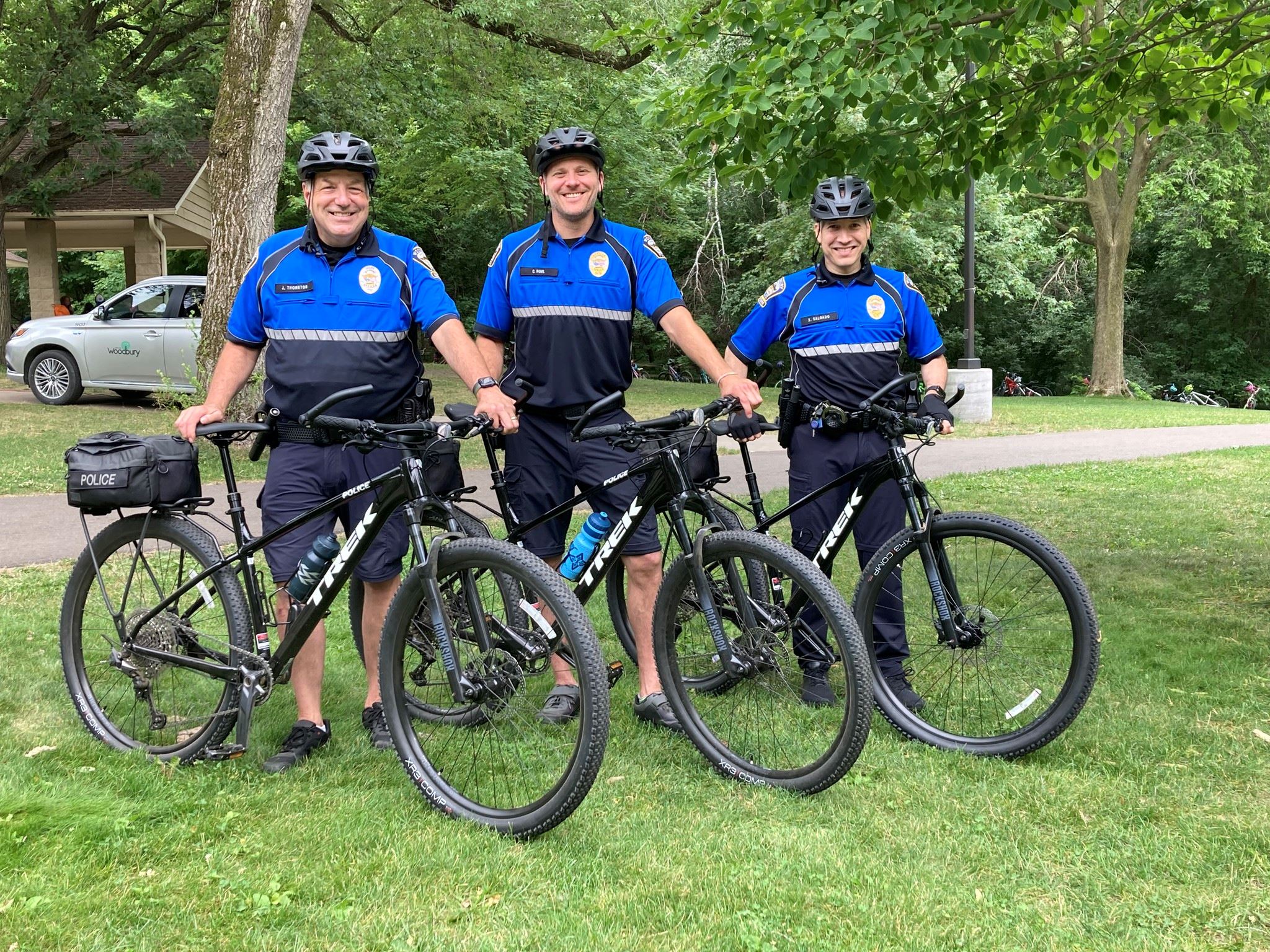 Woodbury Police with Bikes
