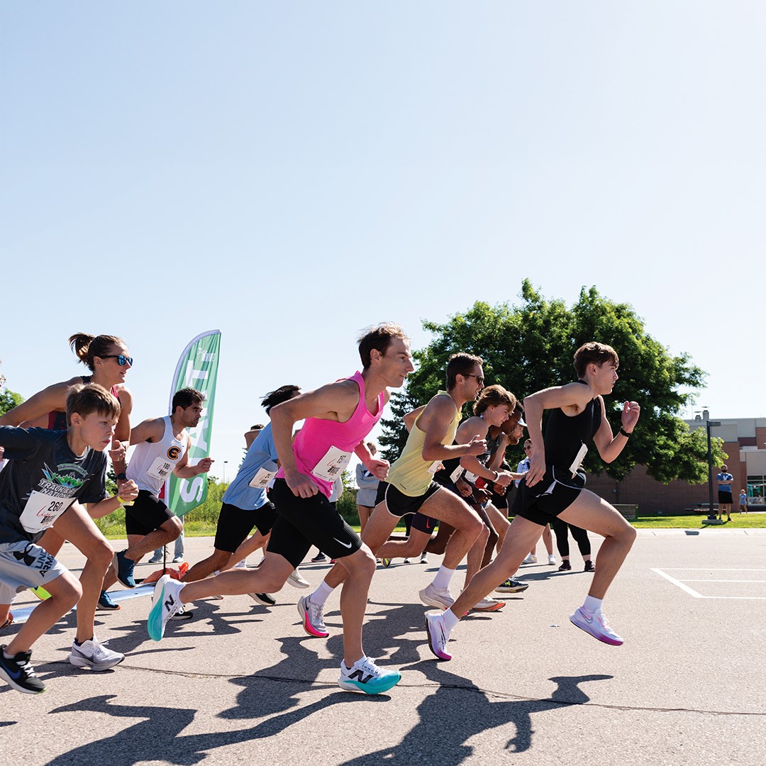 Runners at Live Brave 5K