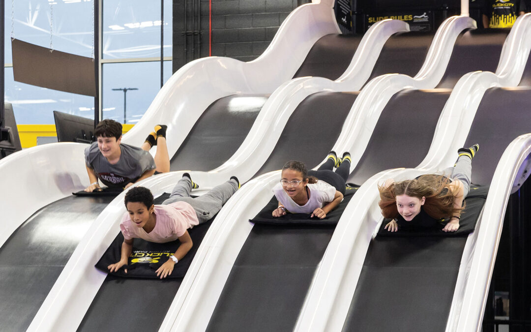 Slides Galore at Slick City
