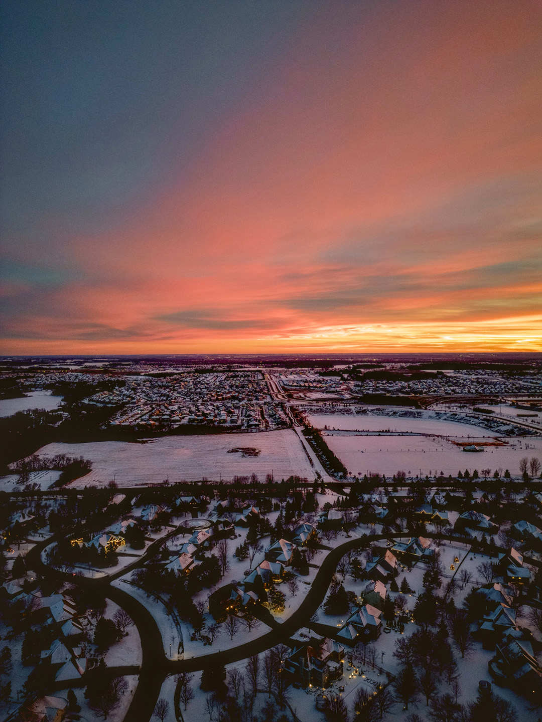 A Frigid Winter Horizon