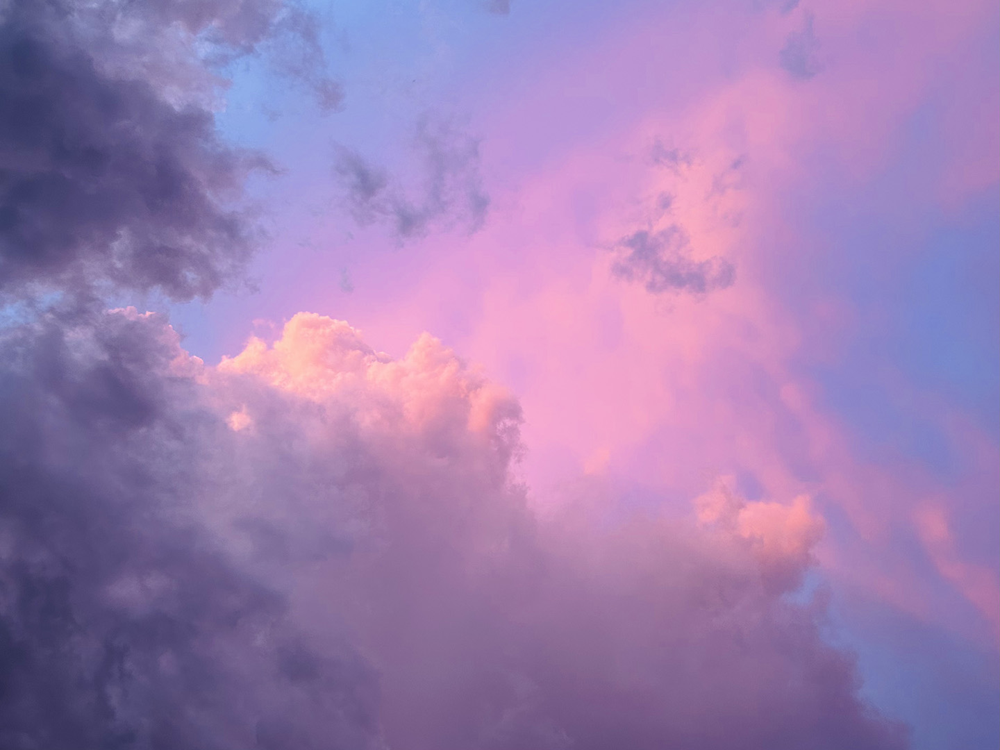 Cotton candy skies