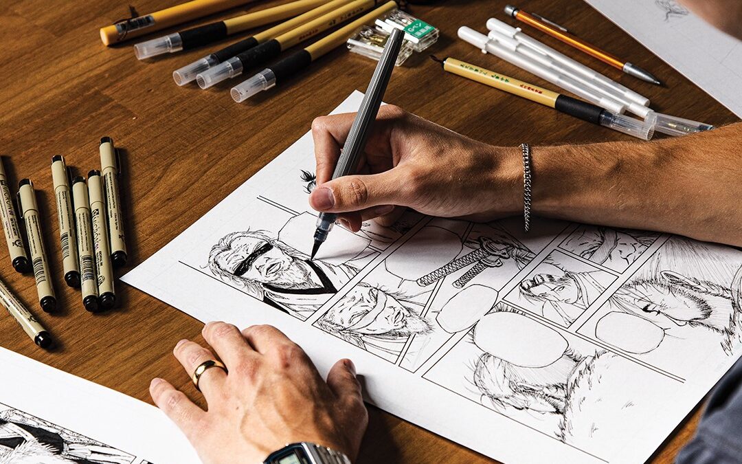 Ethan Johnson Crafts His Own Illustrated World