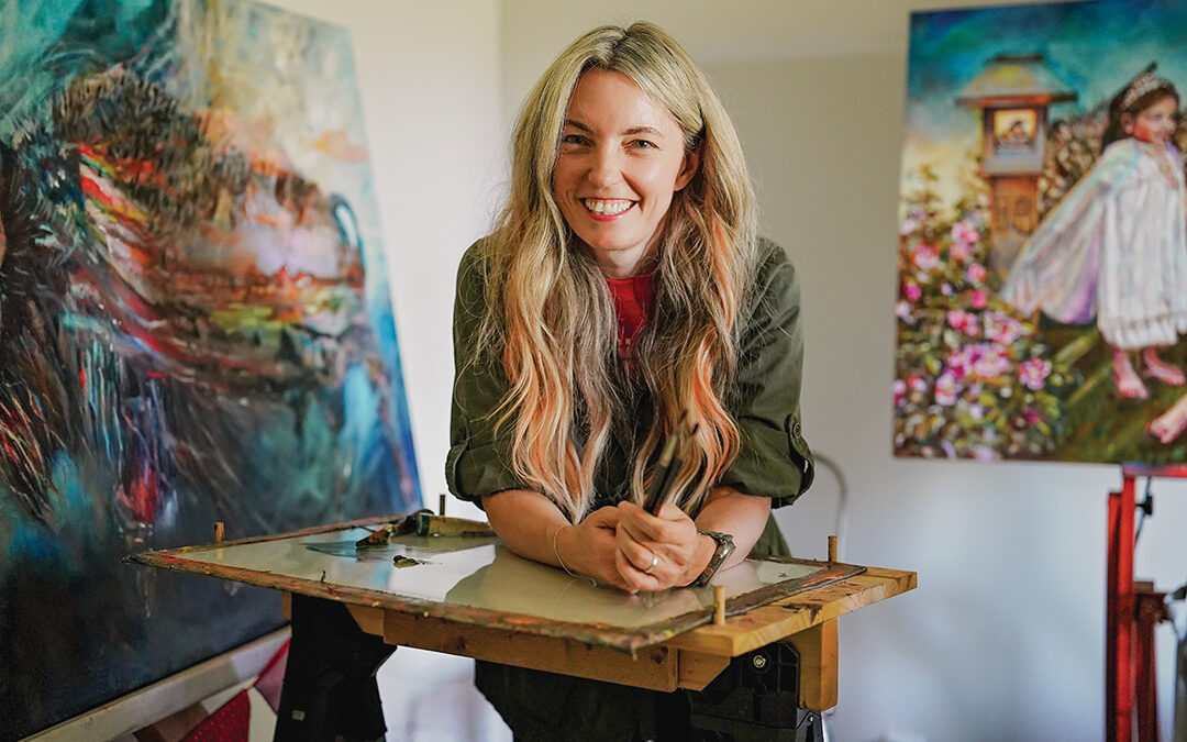 Artist Shares How Her Lifelong Love of Painting Returned