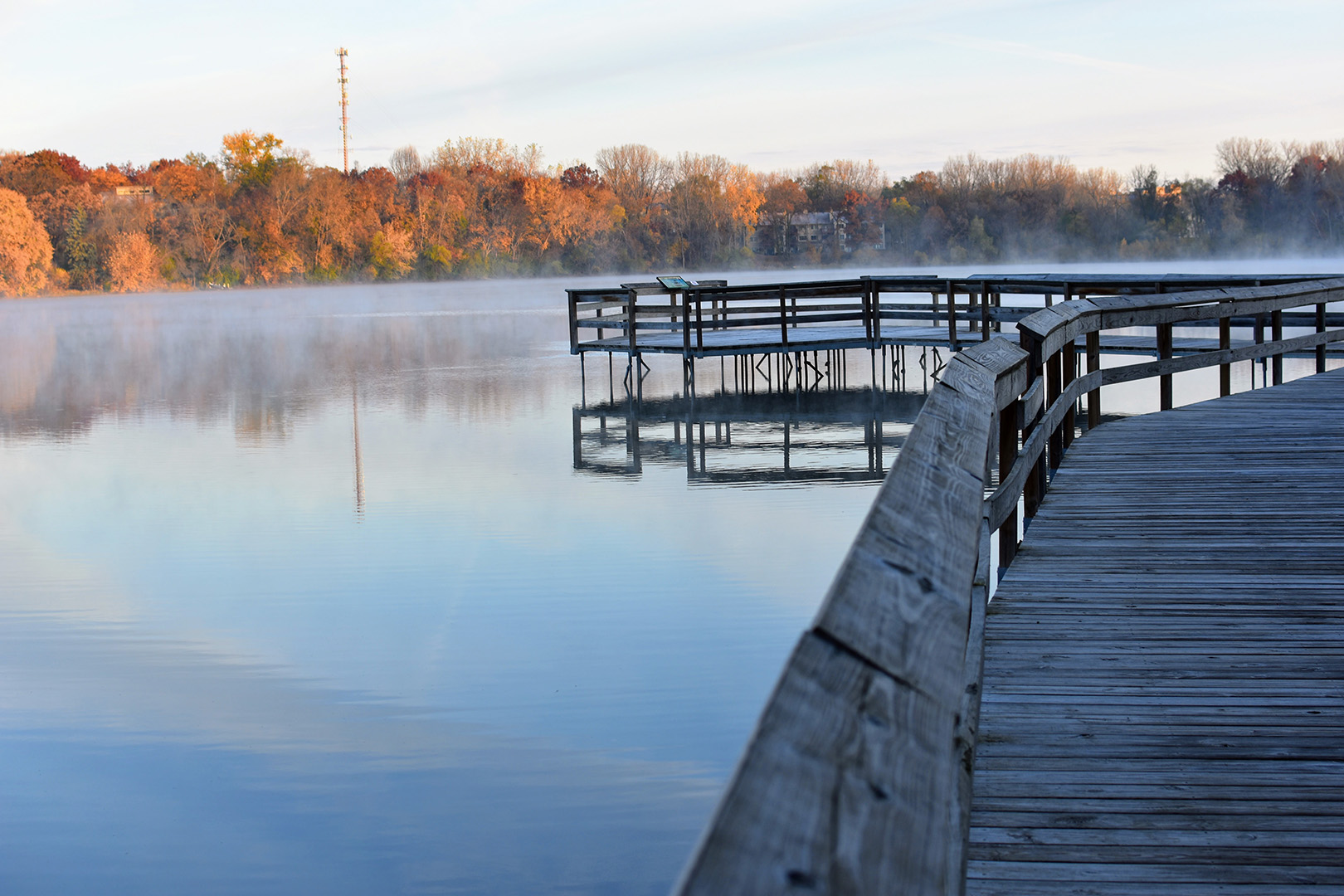 Morning Lake Mist