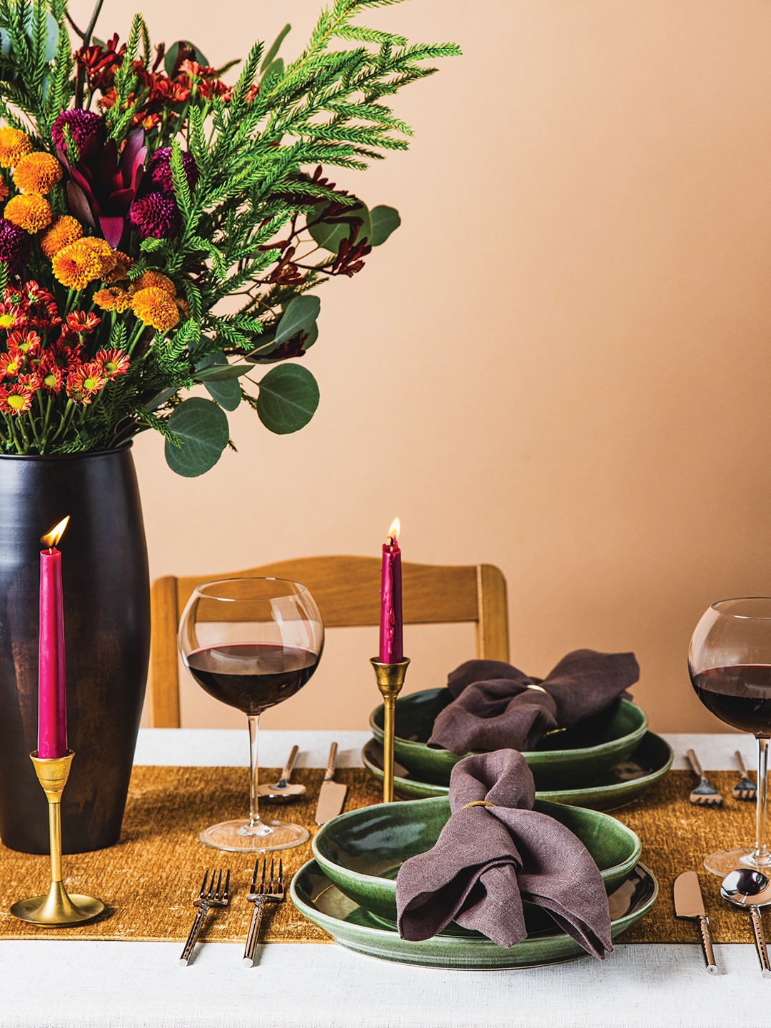 A Table Set Before You tablescape