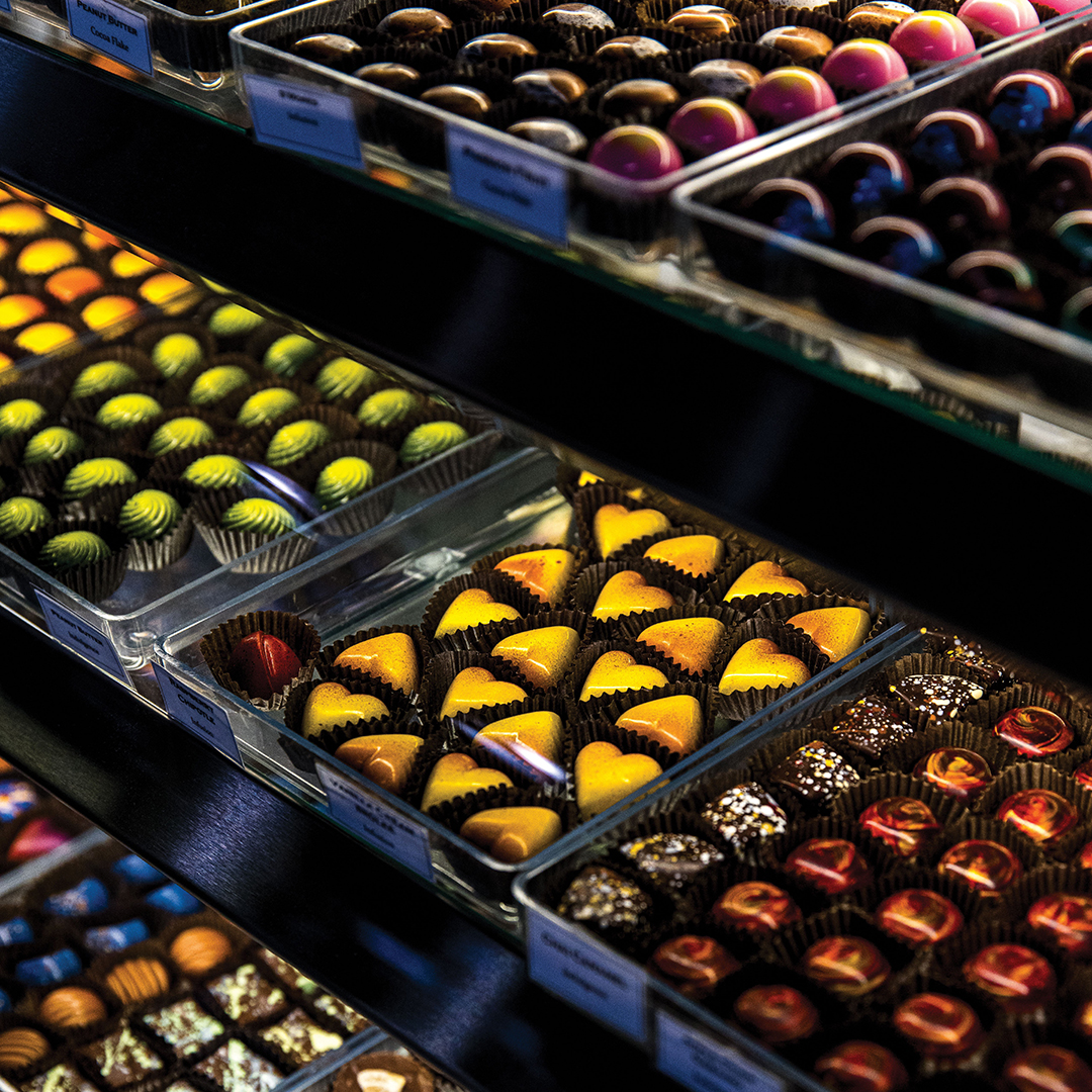Artisan chocolates at Golden Fig Fine Foods