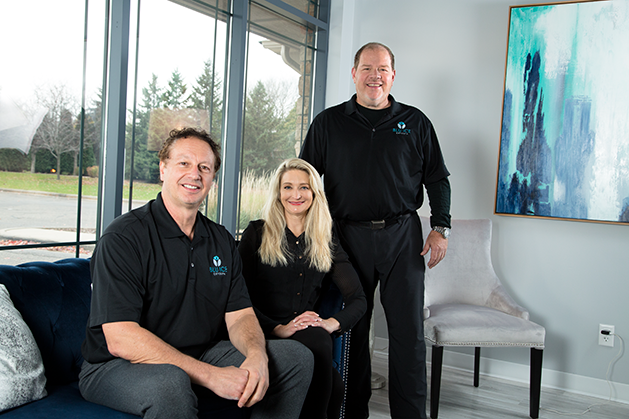 John Griffin, Kim Jeremiason and Brady Lipp