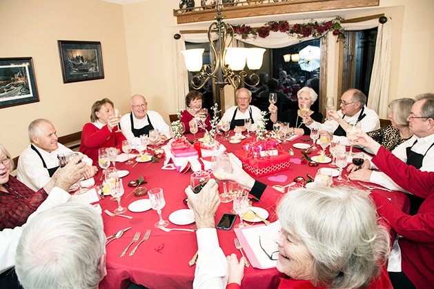 Longtime Woodbury Friends Share a Special Tradition  for Valentine’s Day