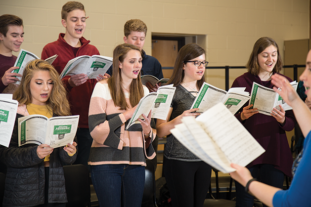 East Ridge High School choir
