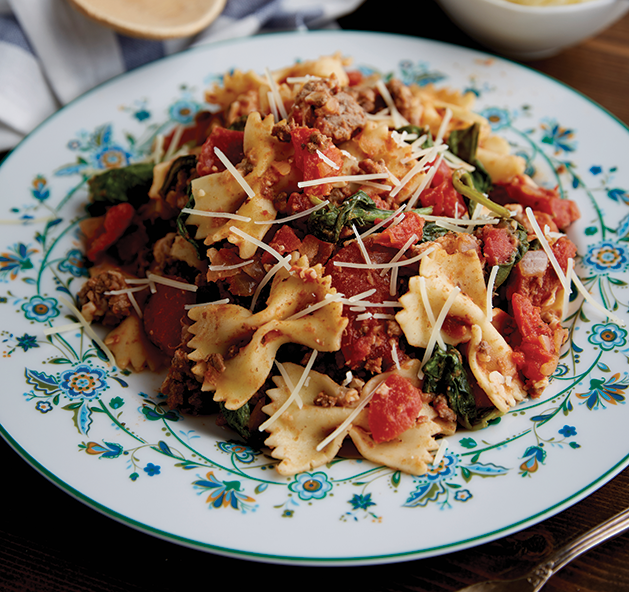 Pasta dish from Jerry's Foods' blog
