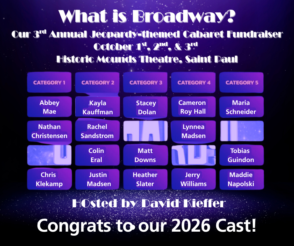 Cabaret 2026 Open Door Community Theatre