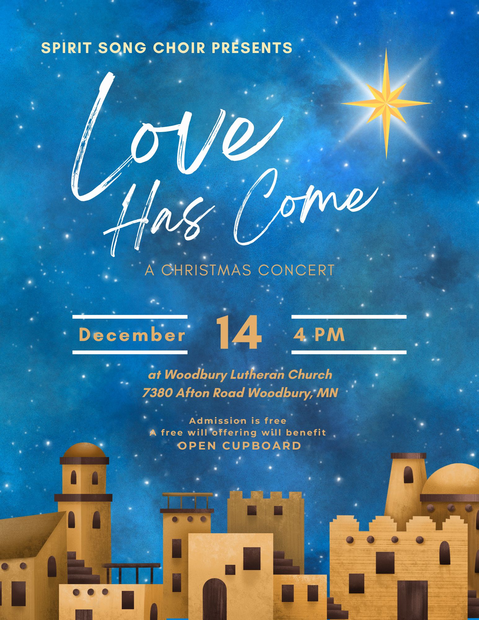 Love Has Come Christmas Concert