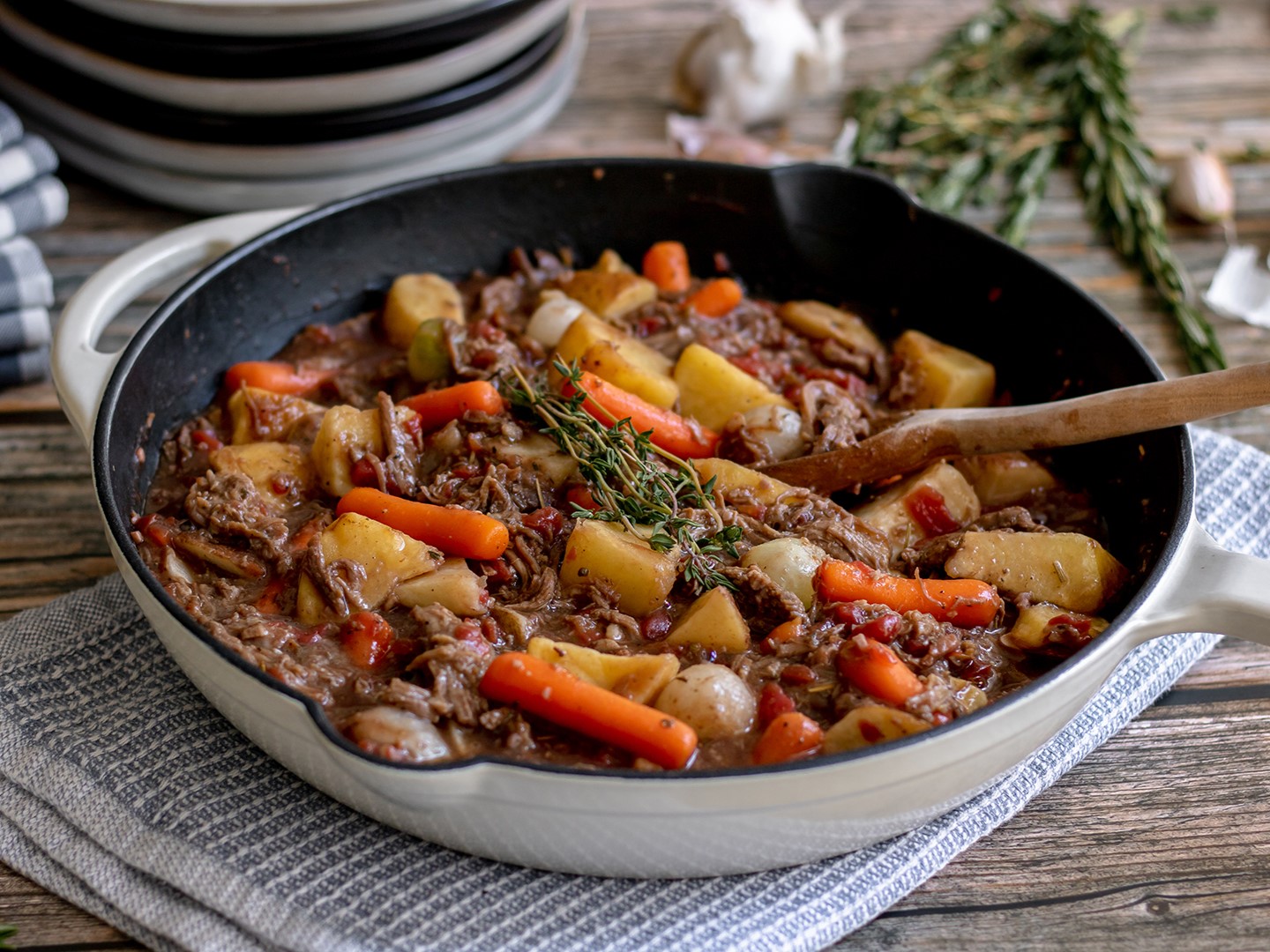 Skillet Pot Roast