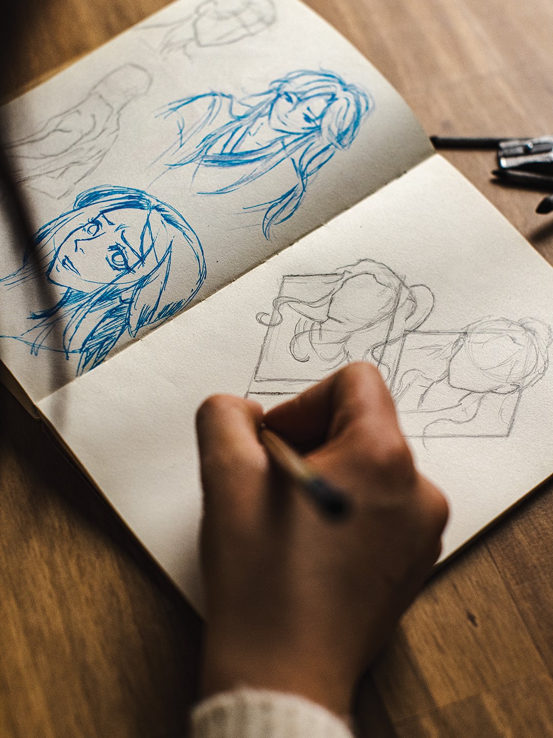 Art is a huge inspiration for Alyssa Wang, who enjoys sketching with graphite as well as acrylic and watercolor paints.