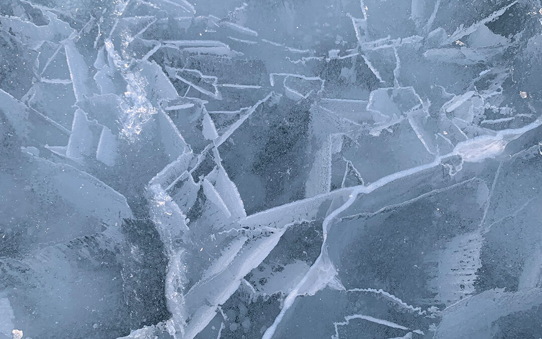 Battle Creek Lake Ice