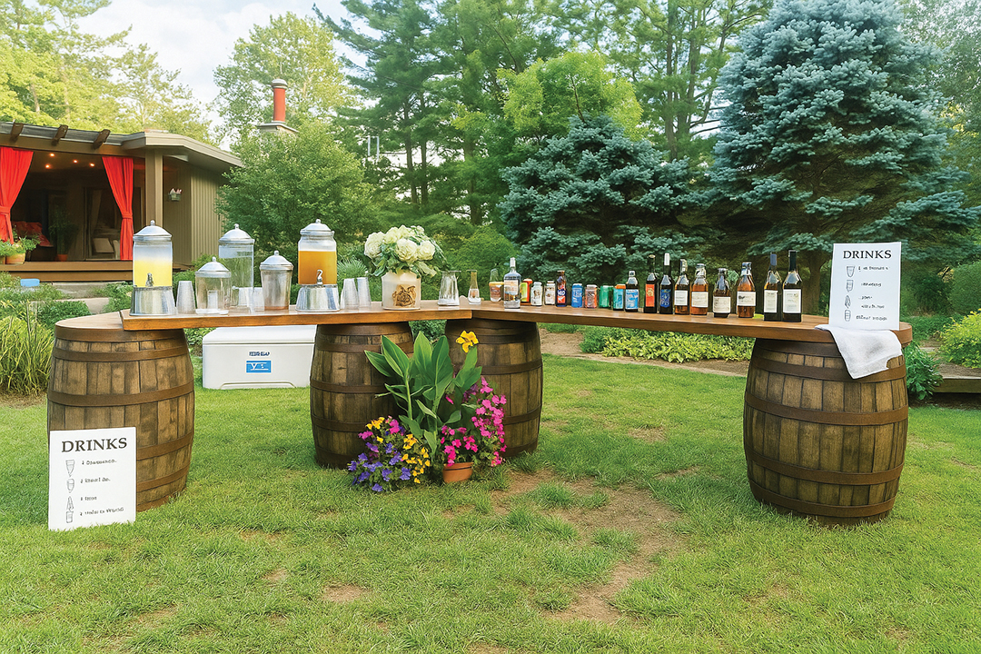 Wanderlust MN Mobile Bar serves the East Metro, including Woodbury, and western Wisconsin. Offerings include custom cocktail menus and signature cocktails alongside nonalcoholic beverages such as dirty soda, fresh lemonade and mocktails.