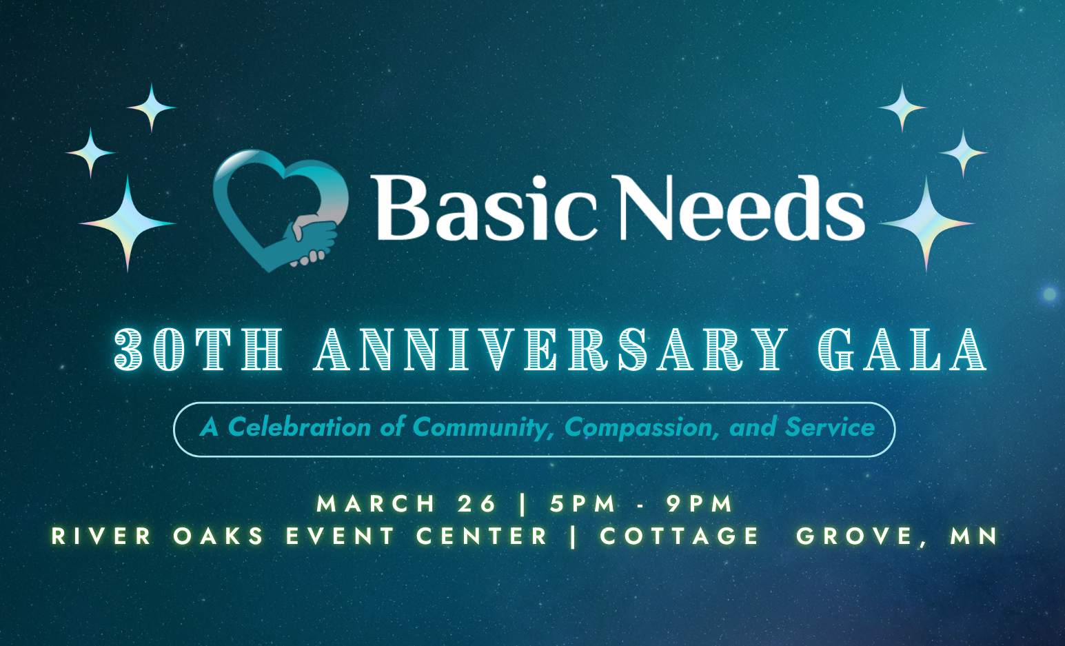Basic Needs Inc. 30th Anniversary Gala
