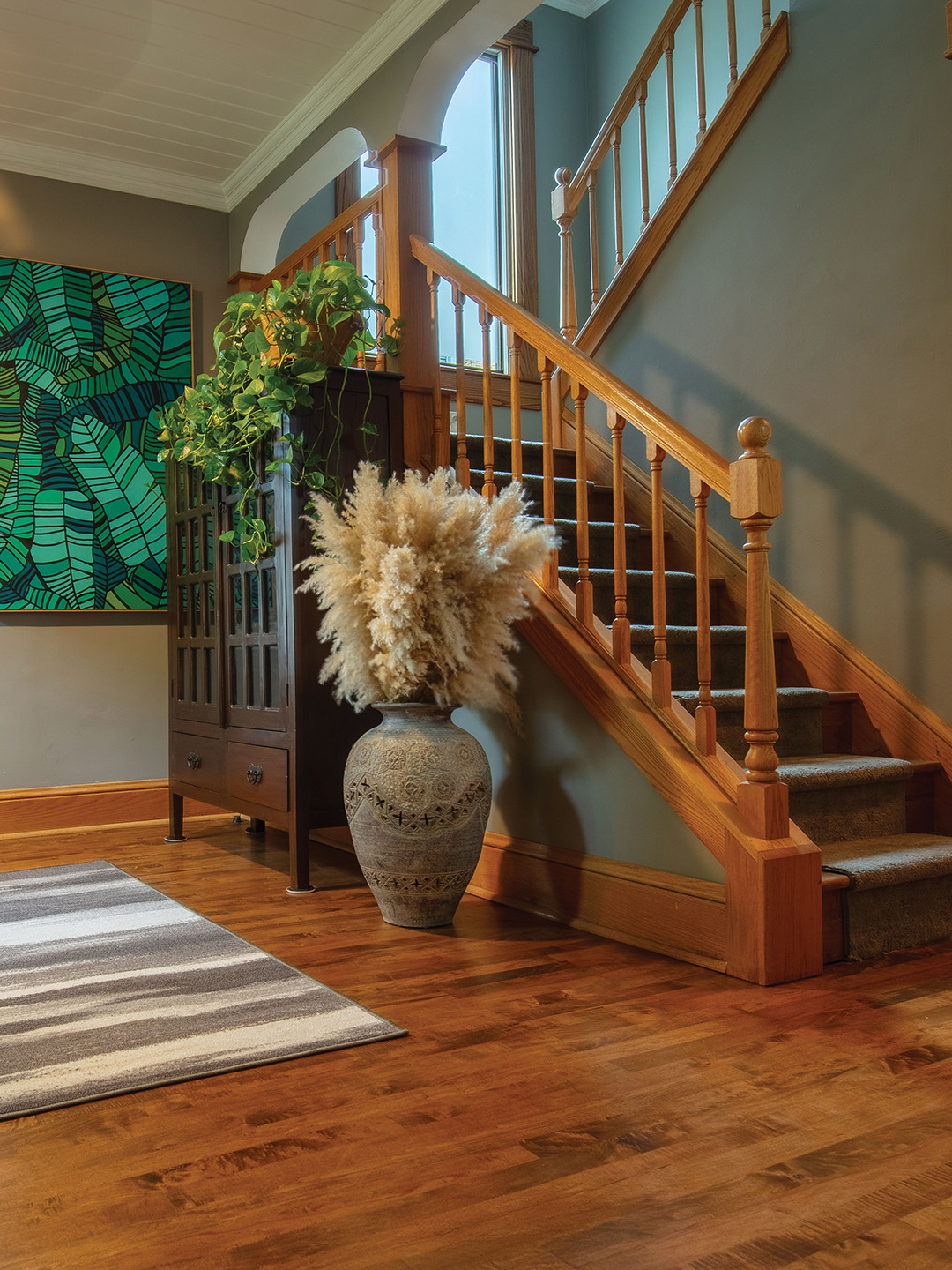 Woodbury’s U.B. Hardwoods & Flooring refinishes 300 floors every year. For homeowners looking to redo their flooring, owner Robert Miller says, “The best thing to do is to educate yourself about each product. Each home has its own story.”