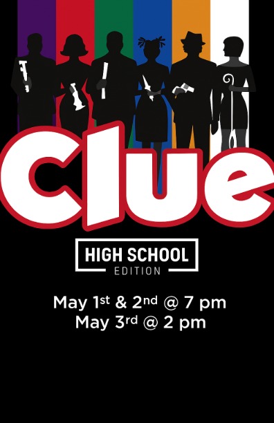 East Ridge High School Clue Show Poster