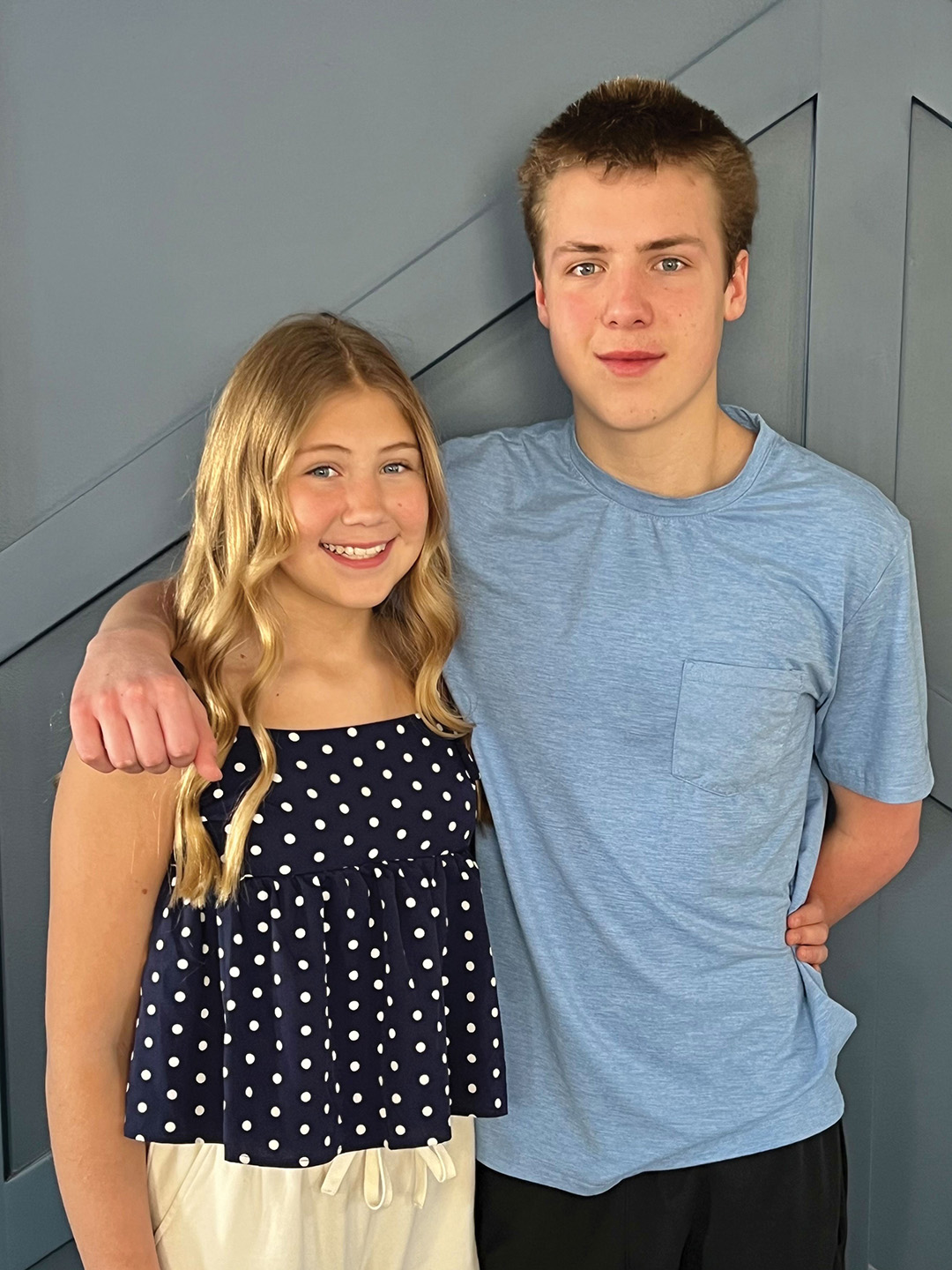 Lilly, 13, and Reese, 15, Kriel are the faces behind Backyard Canvas. The teenagers are excited to learn more about entrepreneurship.