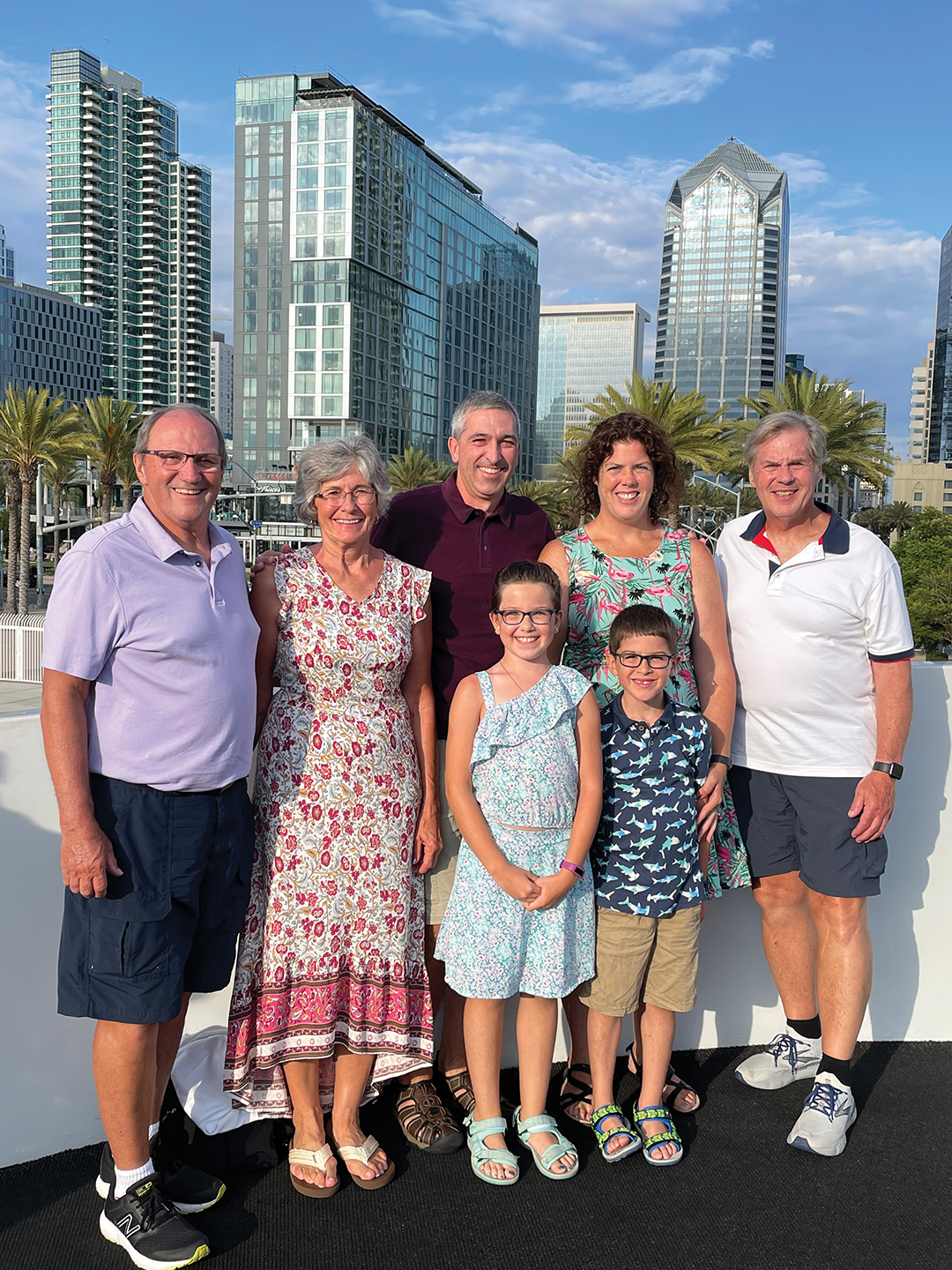 Meadowbrook Travel co-founder Rebecca Ruprecht-Barrett has personal experience in planning multigenerational trips, including a family trip to San Diego, California, where they embarked on a San Diego Harbor Cruise.