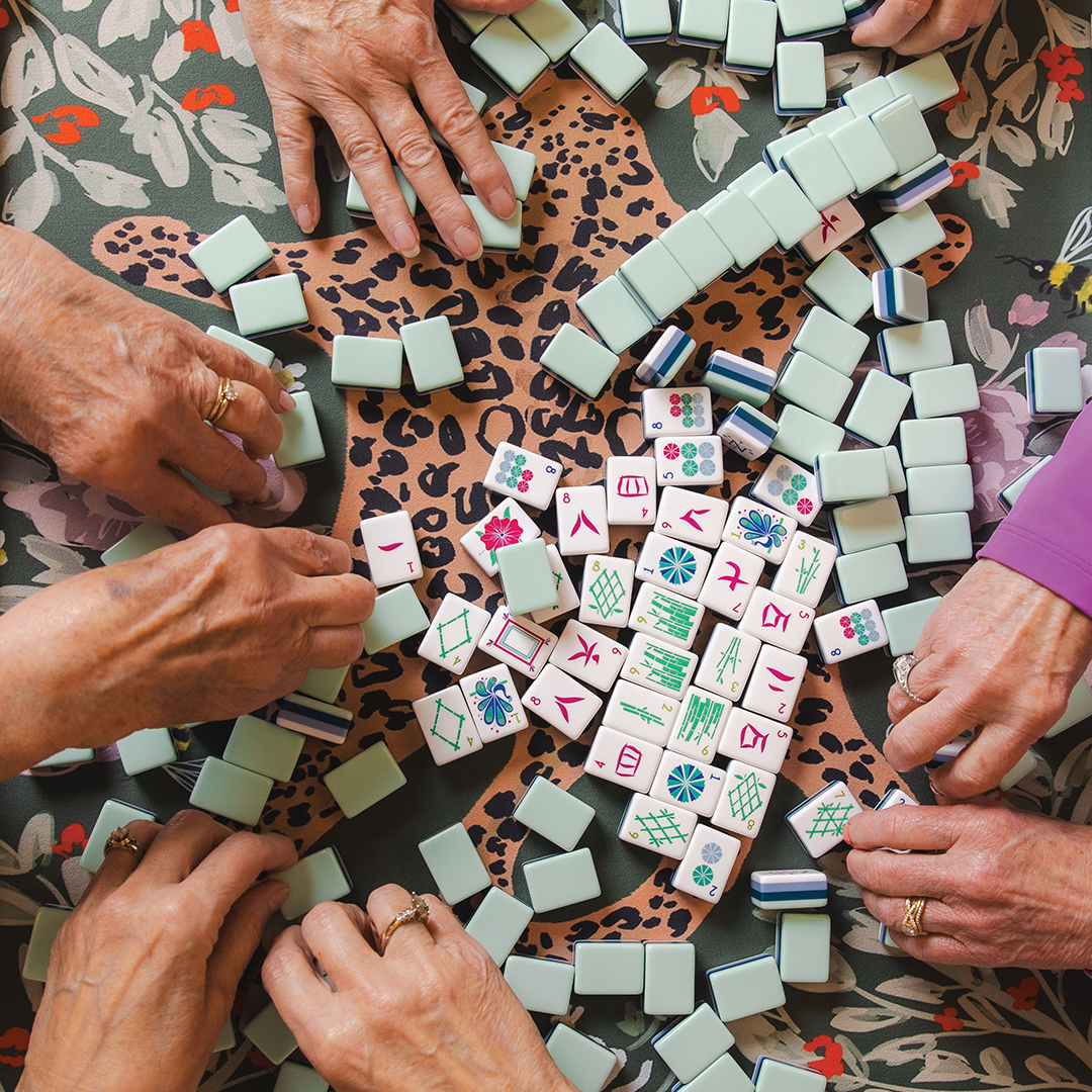 Mah Jongg is growing in popularity—and Woodbury has shown interest in the game.