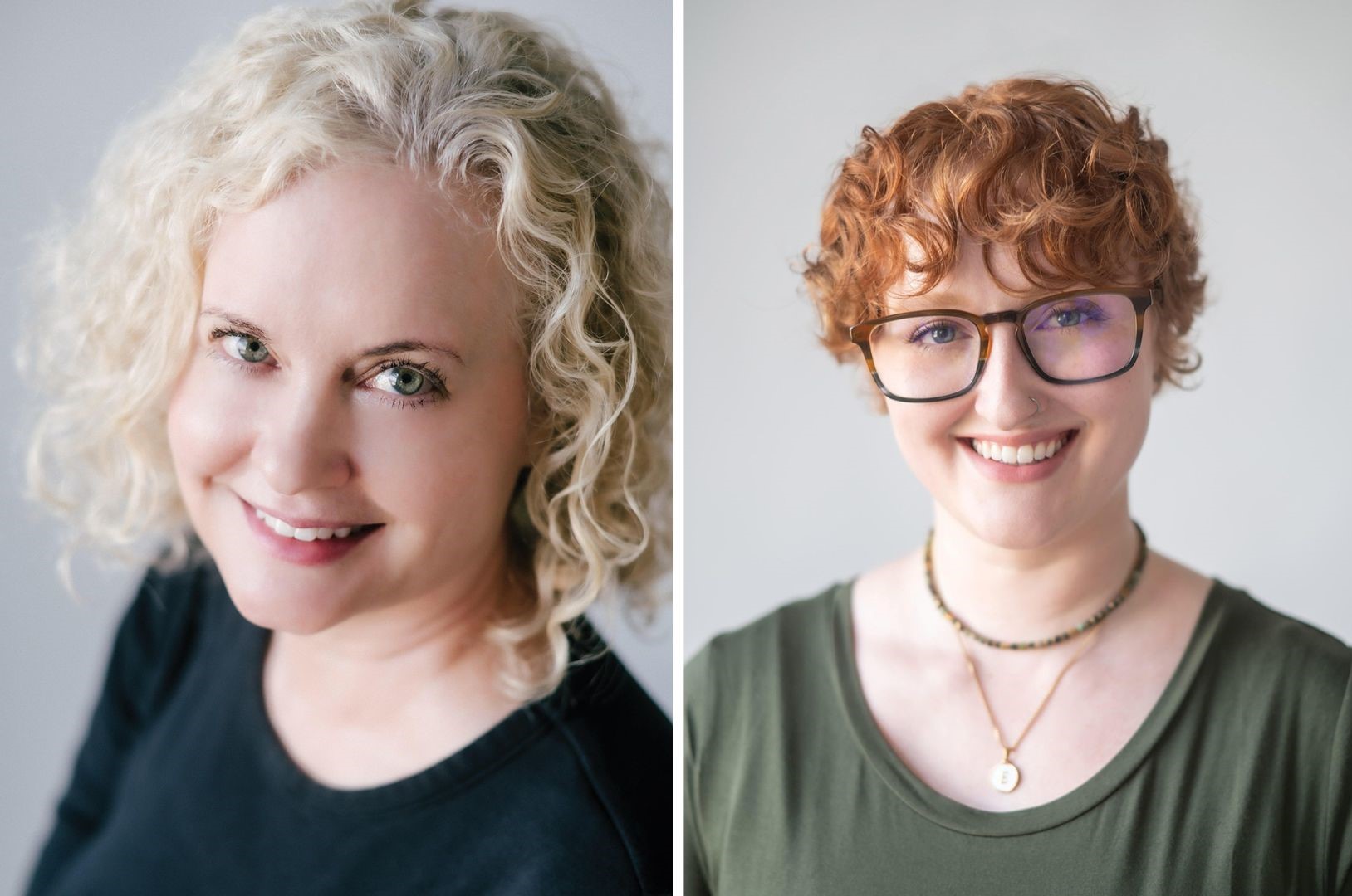 Elizabeth Weiss Verdick (left) and Olivia Rae Heerman (right)