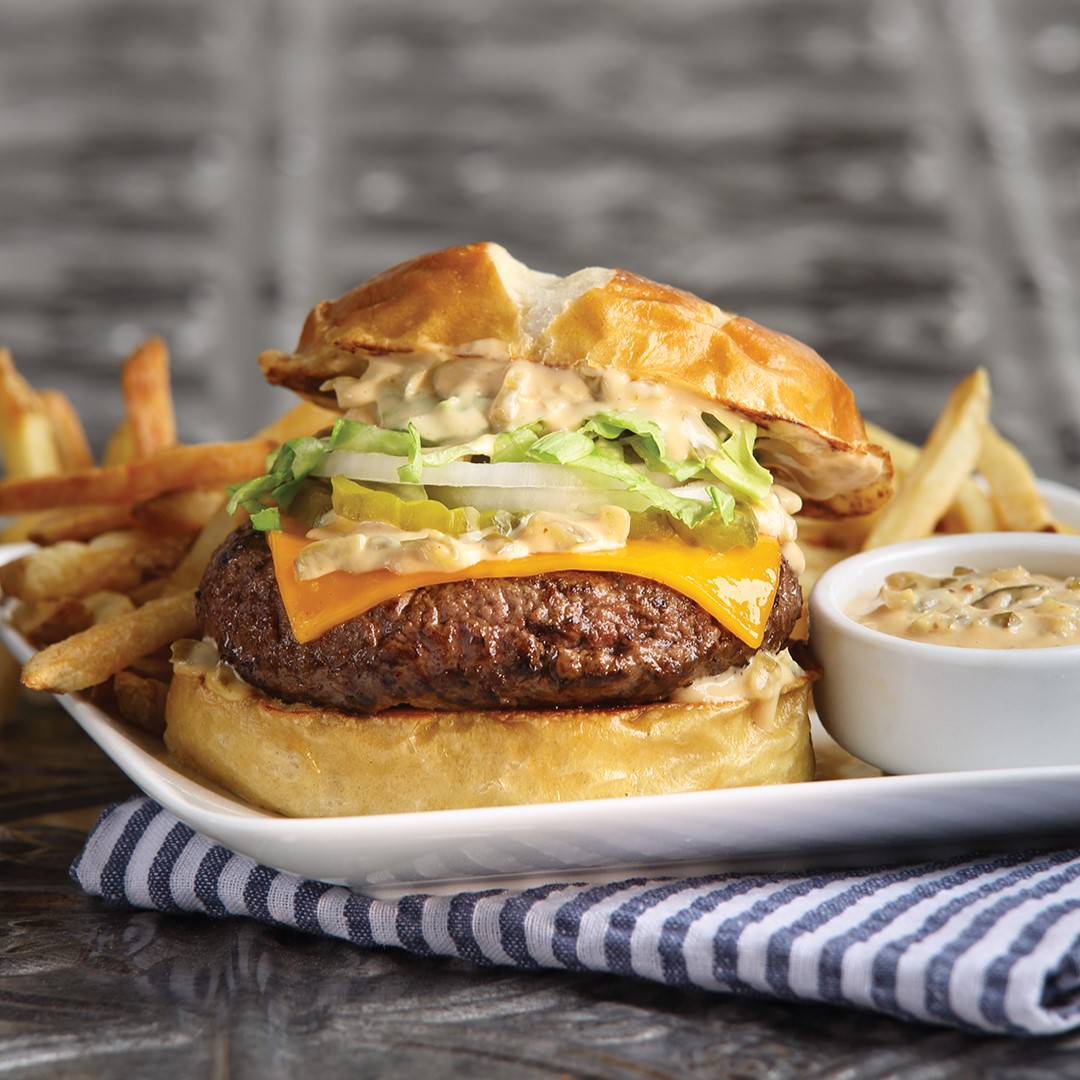 Killer Burgers with Killer Burger Sauce